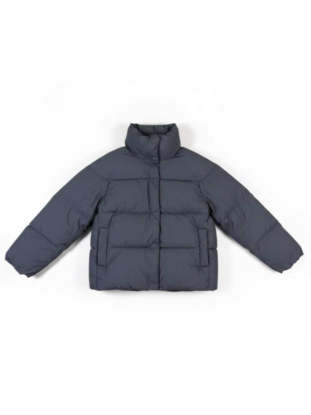 Uniqlo Mens Navy Down Puffer Jacket Lightweight Durable Water Repellent Size S